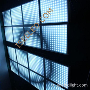 DMX RGB LED 스퀘어 패널 비디오 벽 조명
